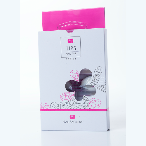 Tips Para Uñas Rel Natural /100 PZAS