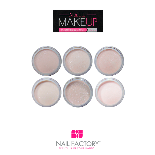 Nail Art Acrilico Colección Make Up Vol 2 0.5 oz- 6 pzs
