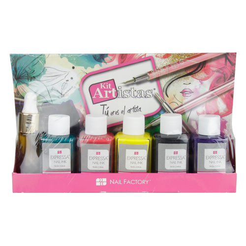 Tinta China Para Decoracion De Uñas Kit Artistas