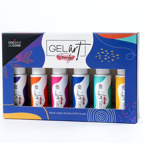 Gel Art Collection One Shot Gel De Arte Para Diseño De Uñas Trendy
