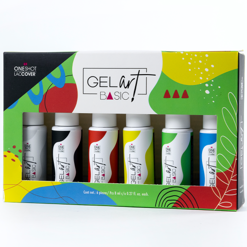 Gel Art Collection One Shot Gel De Arte Para Diseño De Uñas Basic