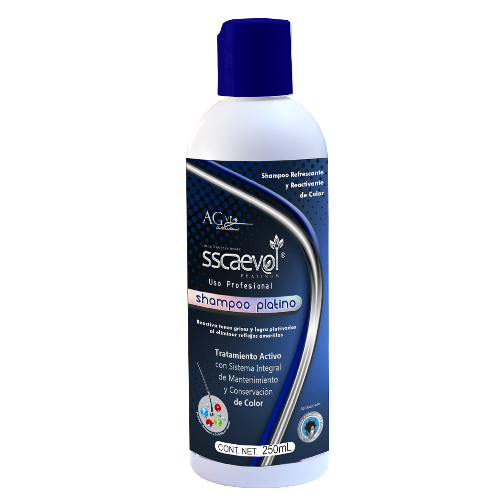 Shampoo Platino Sscaevol 250ml